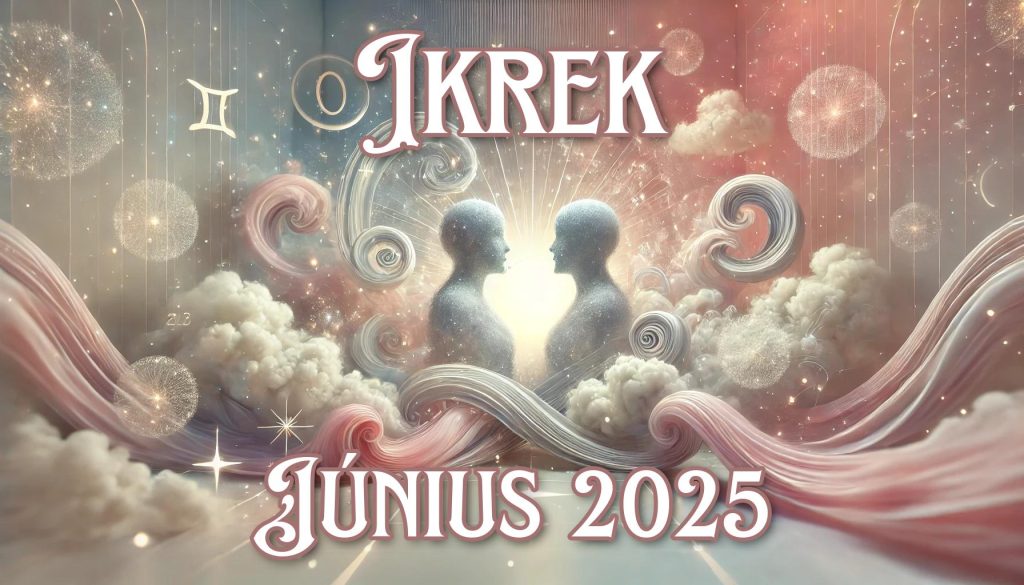 Ikrek júniusi horoszkóp 2025