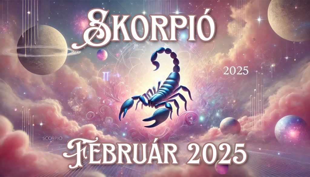 Skorpió februári horoszkóp 2025